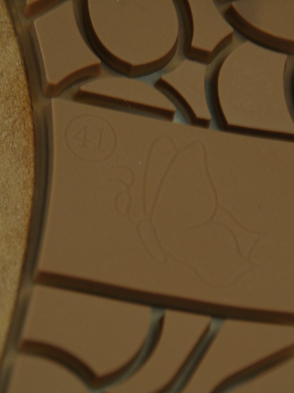 Tan Suede Loafers with Tassel Detail - Picture 5 of 7